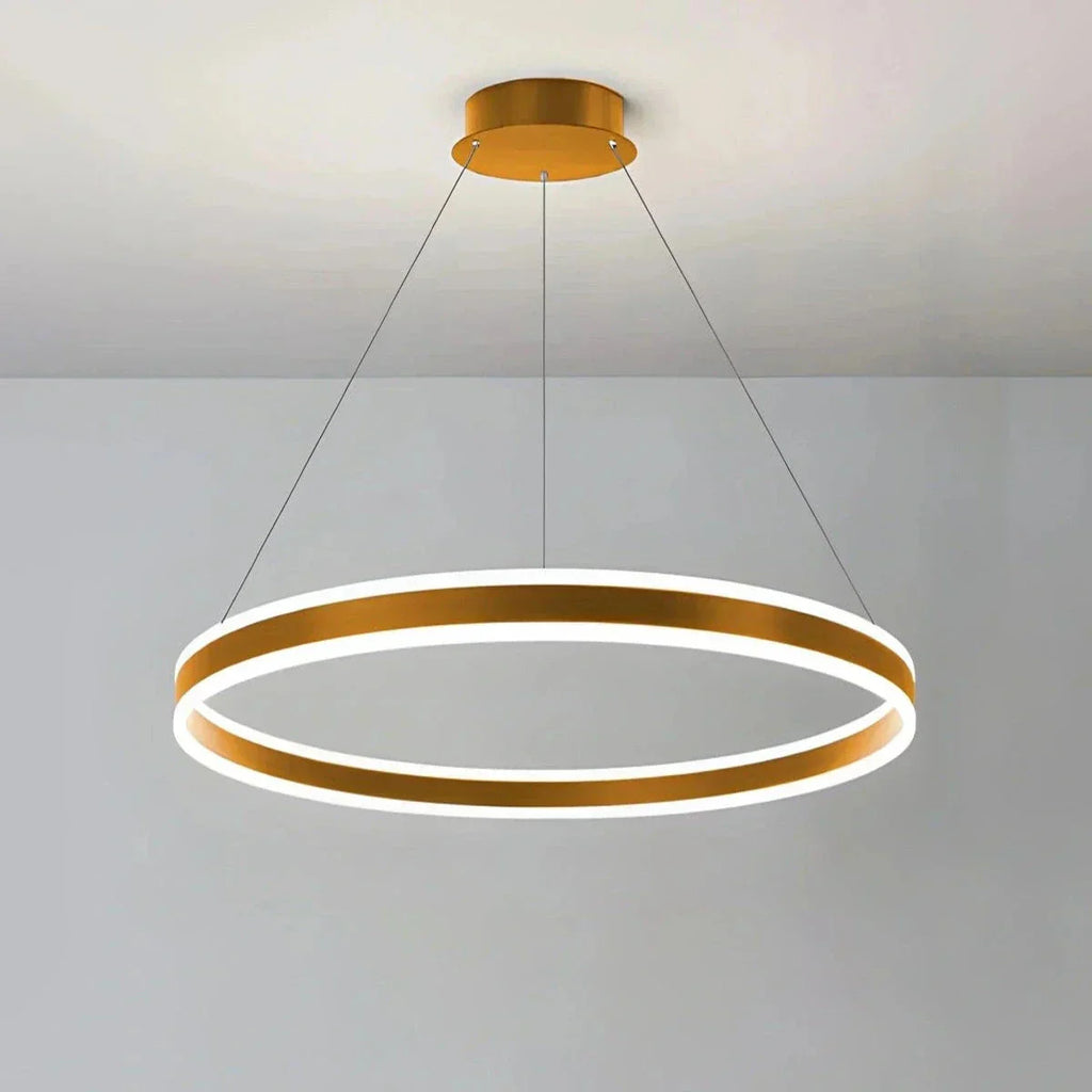 Circle Layered Living Room Chandelier | Desfino