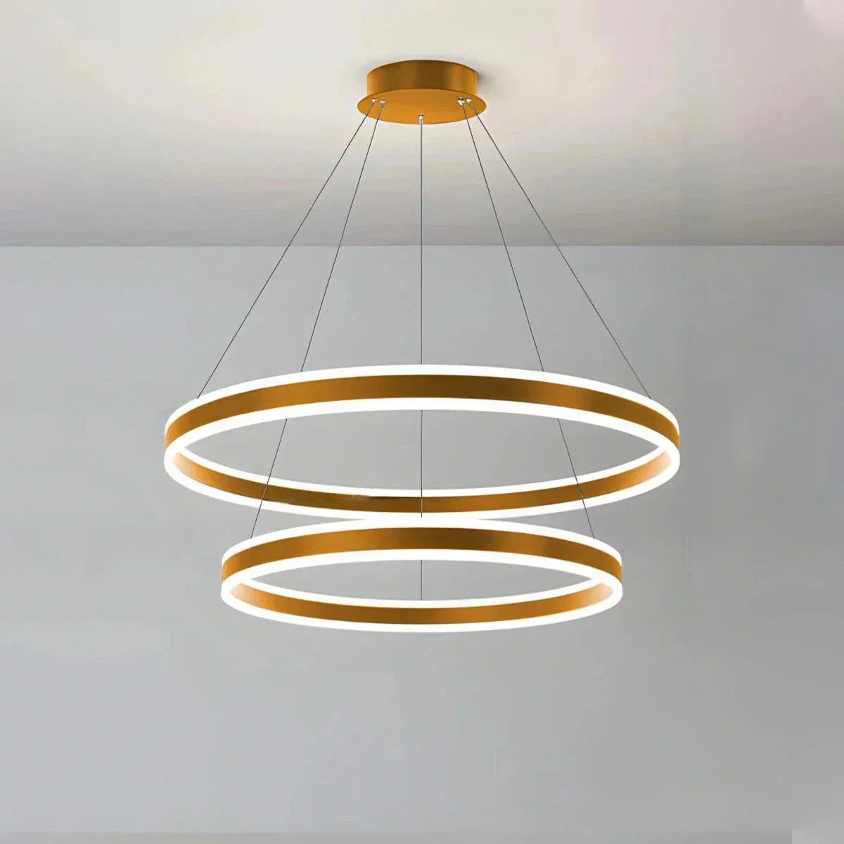 Circle Layered Living Room Chandelier | Desfino