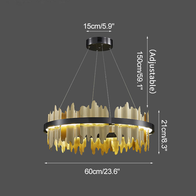 Modern Creative Round Chandelier | Desfino