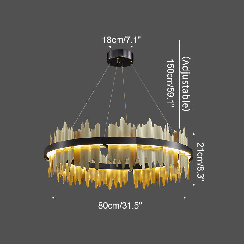 Modern Creative Round Chandelier | Desfino