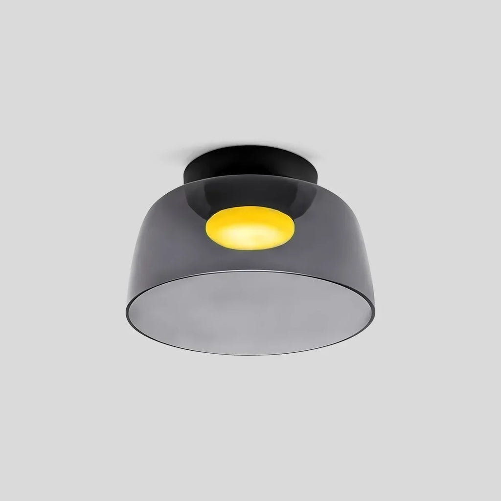 Colored Glass Ceiling Light for Bedroom | Desfino