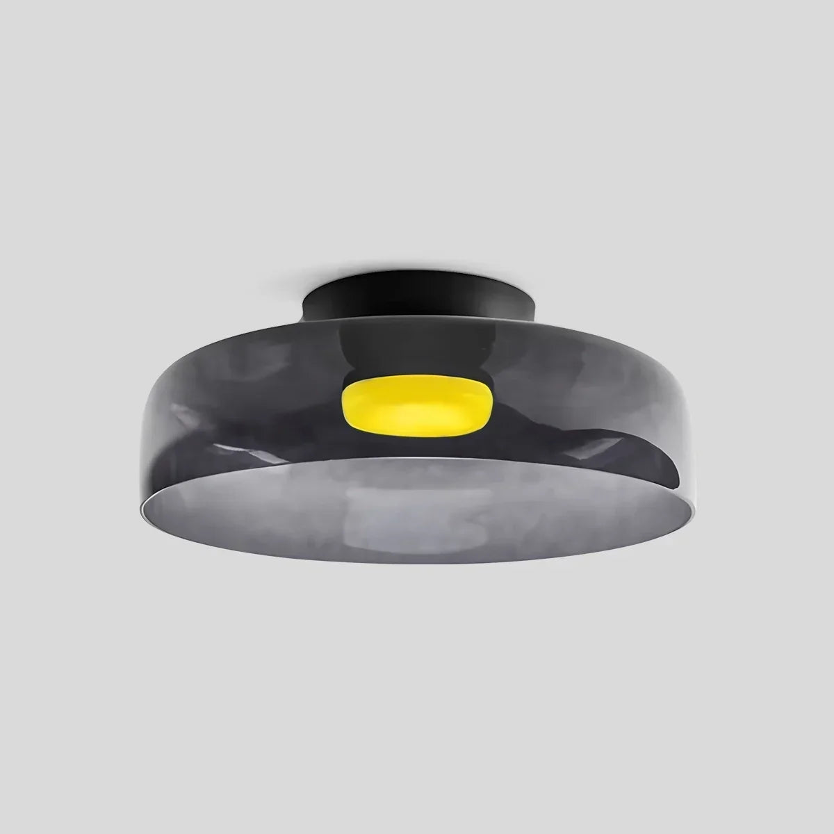Colored Glass Ceiling Light for Bedroom | Desfino