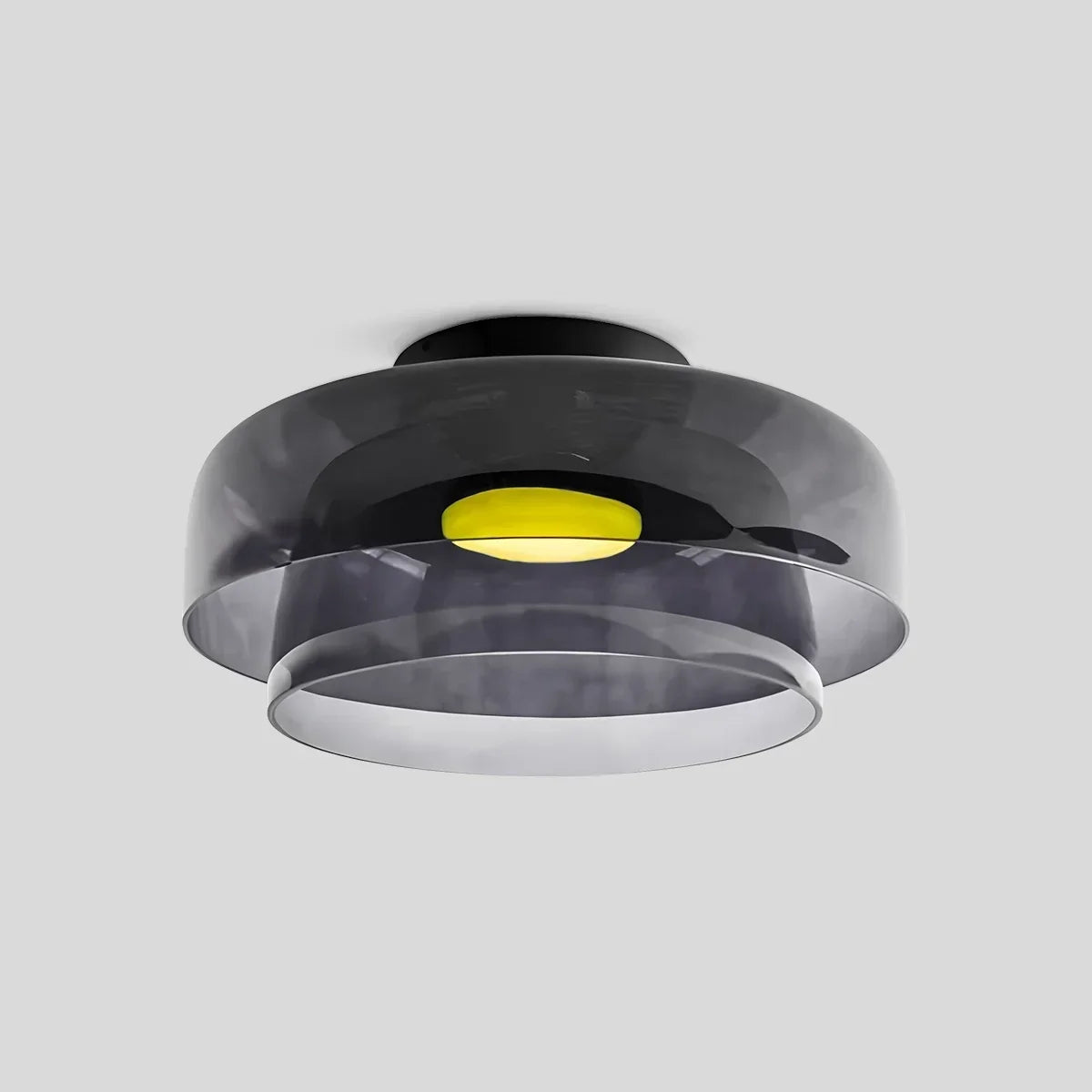 Colored Glass Ceiling Light for Bedroom | Desfino