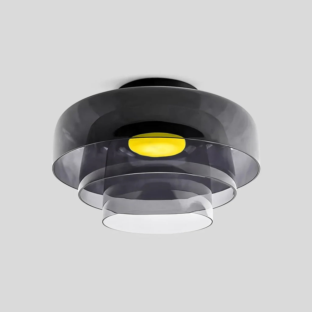 Colored Glass Ceiling Light for Bedroom | Desfino