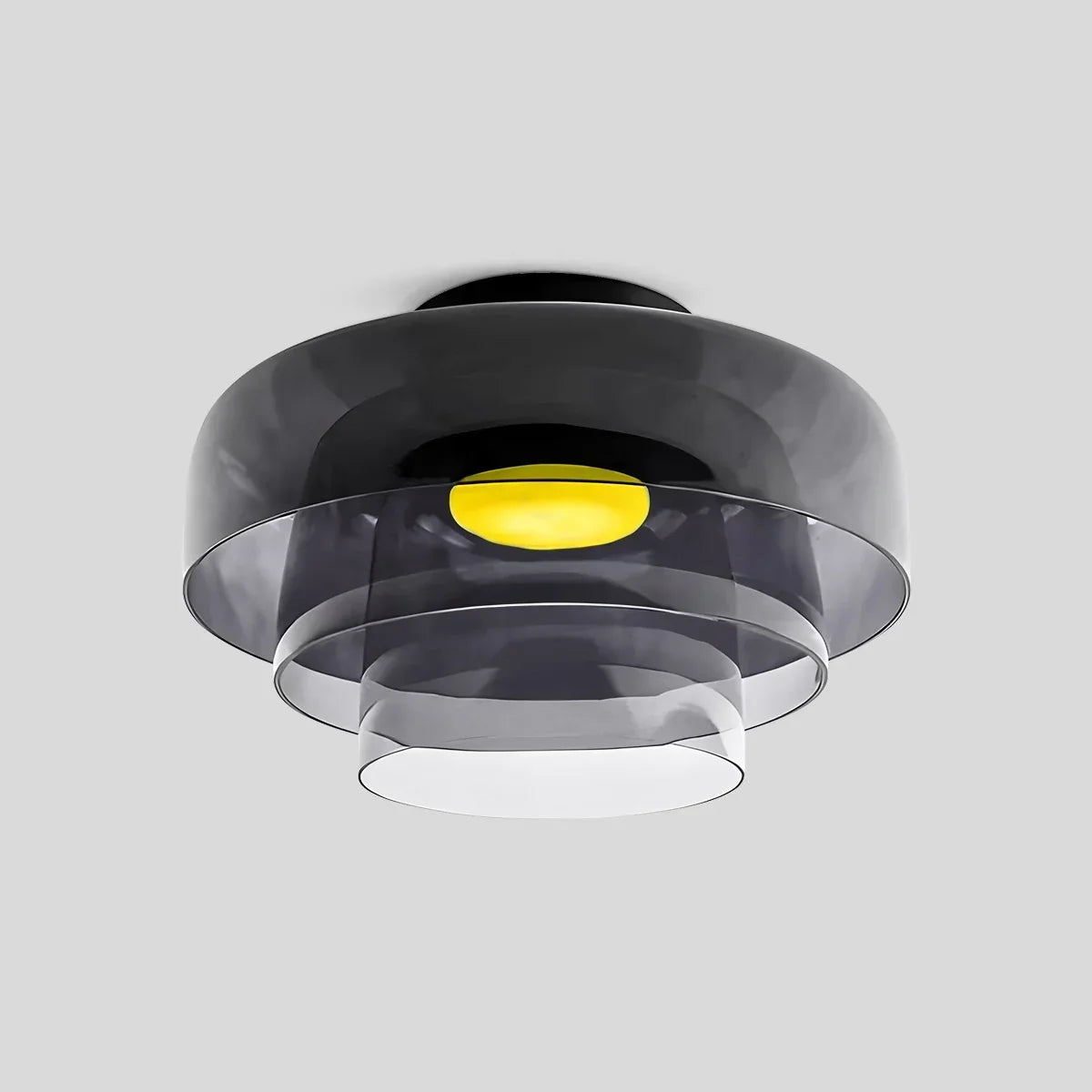 Colored Glass Ceiling Light for Bedroom | Desfino
