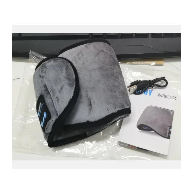 Cuffie wireless Bluetooth per dormire SomniWave — Mascherina oscurante - Desfino