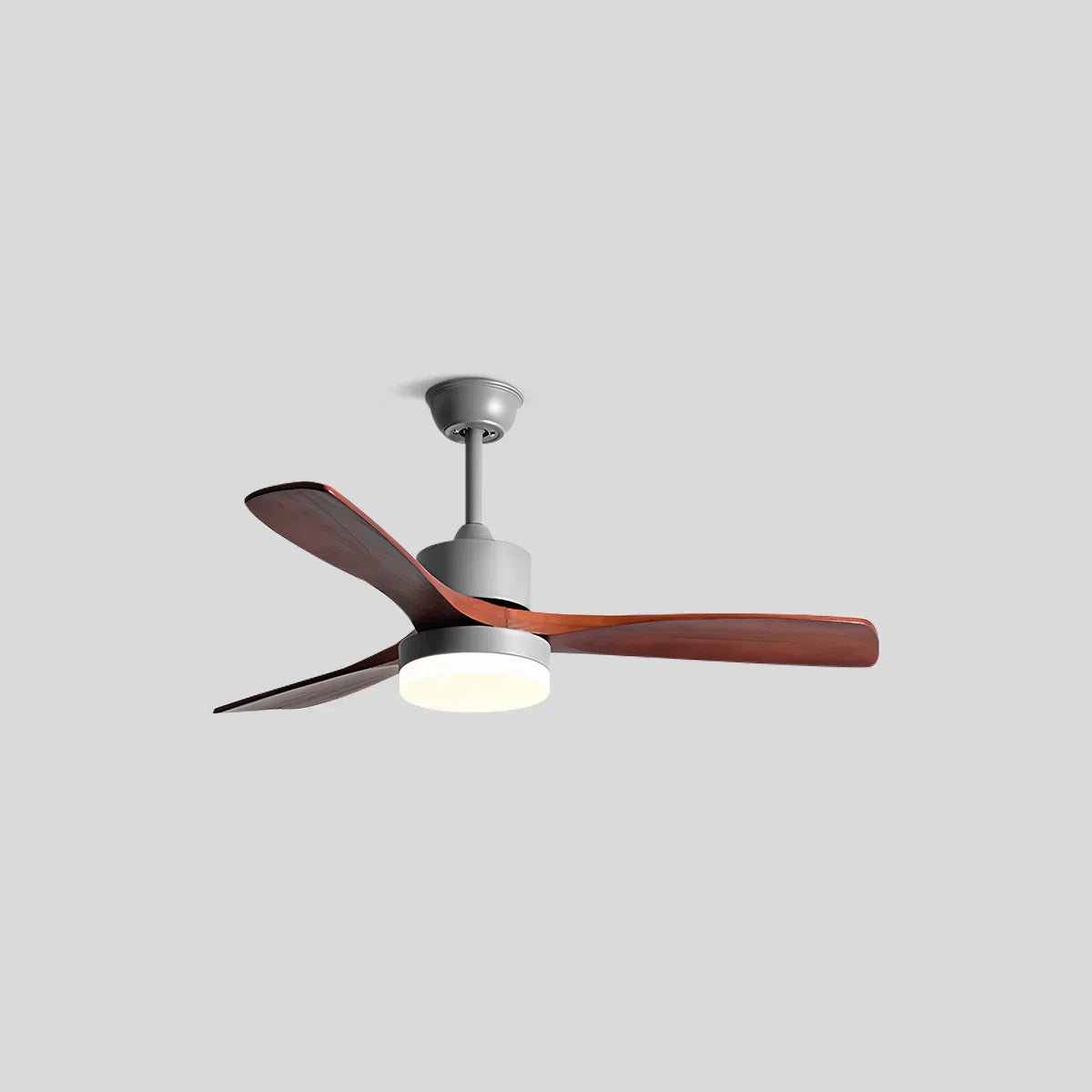 Wood Ceiling Fan Light for Living Room | Desfino