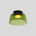 Colored Glass Ceiling Light for Bedroom | Desfino