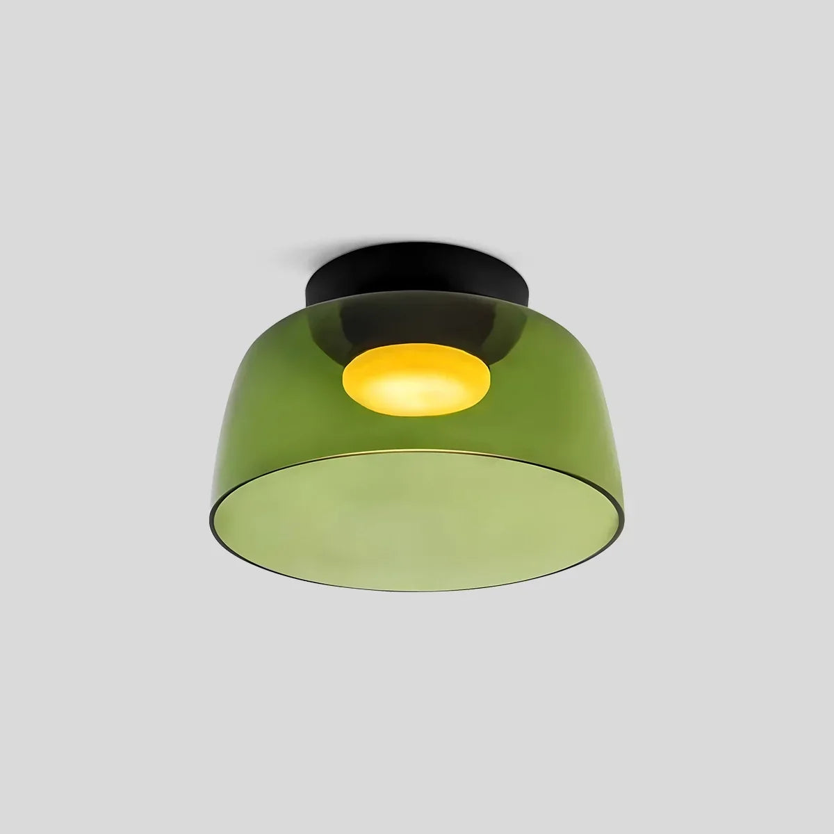 Colored Glass Ceiling Light for Bedroom | Desfino