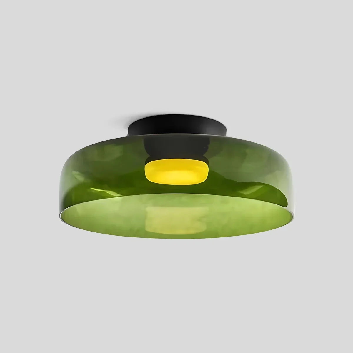 Colored Glass Ceiling Light for Bedroom | Desfino