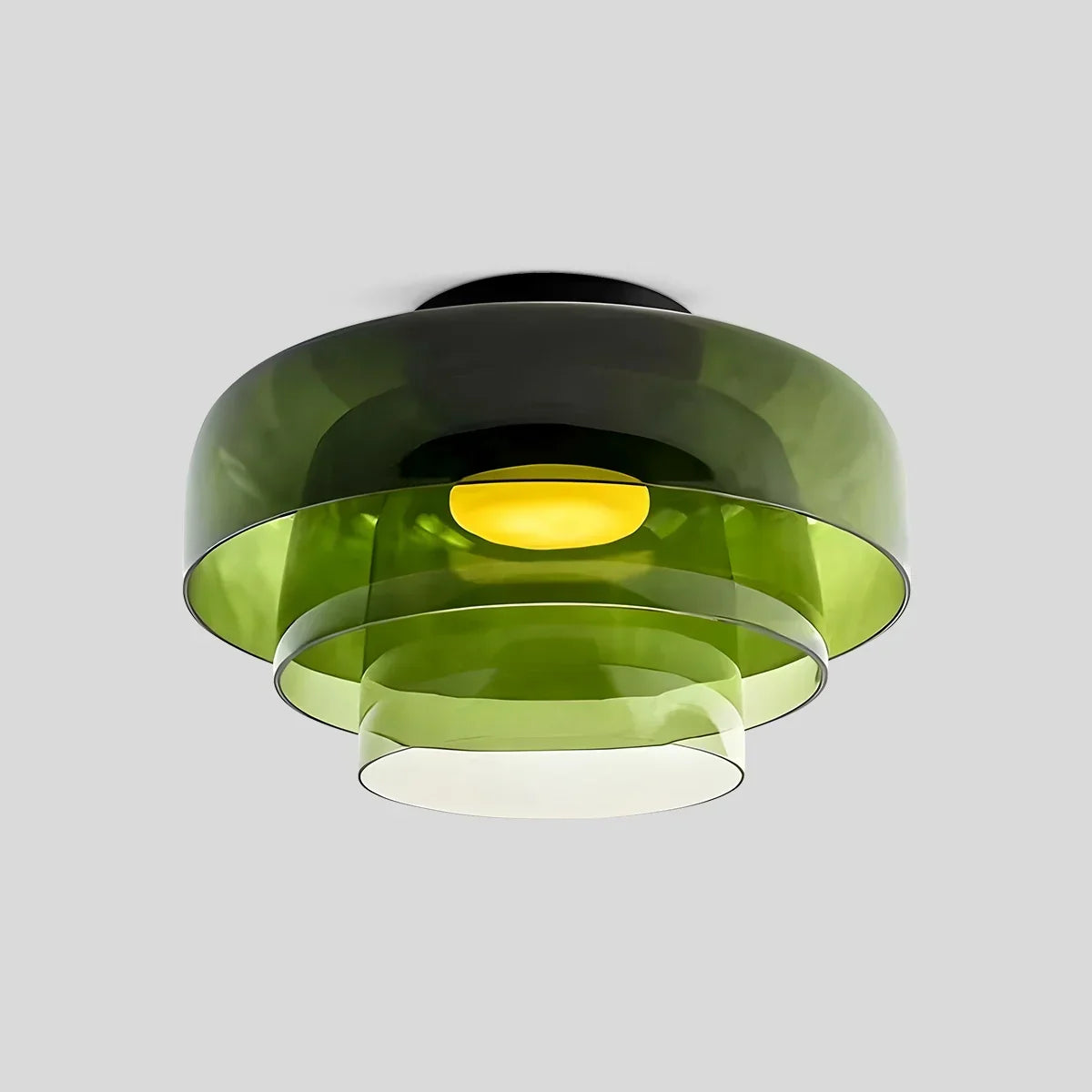 Colored Glass Ceiling Light for Bedroom | Desfino