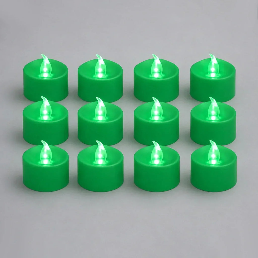 LED-Teelichter ohne Flamme, 100er-Pack × 18 | Desfino