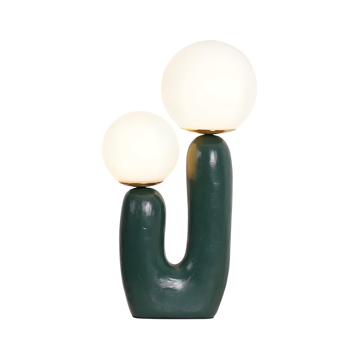 Rau strukturierte Harztischlampe | Desfino