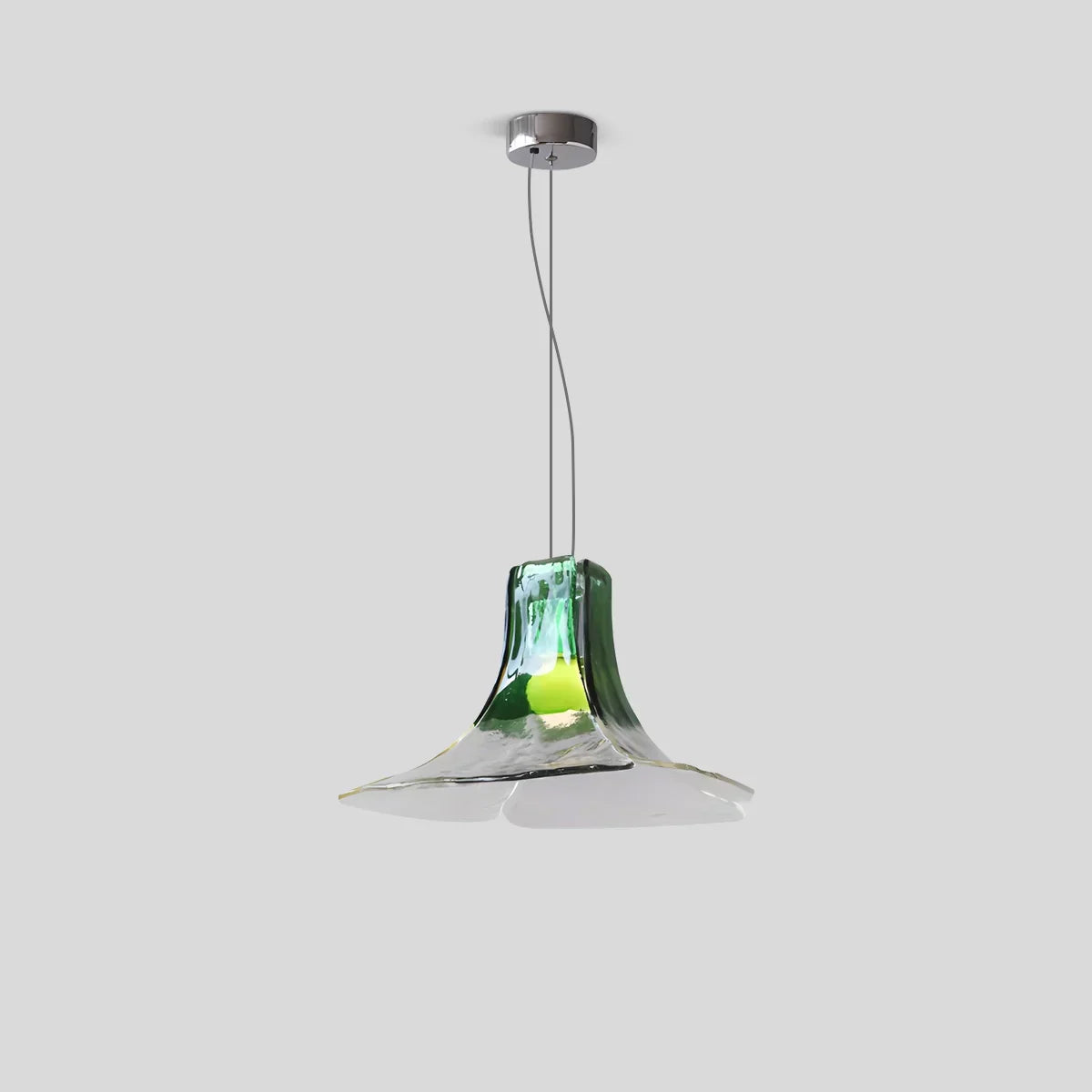Murano Gradient Petal Glass Pendant Light | Desfino