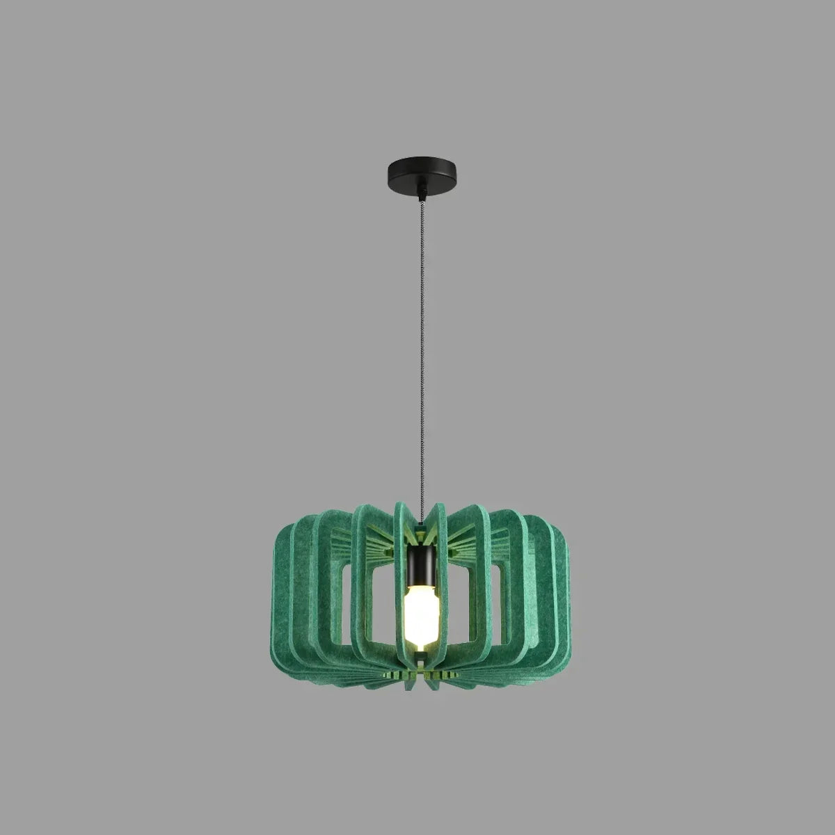 Column Shaped Birdcage Acoustic Pendant Light | Desfino