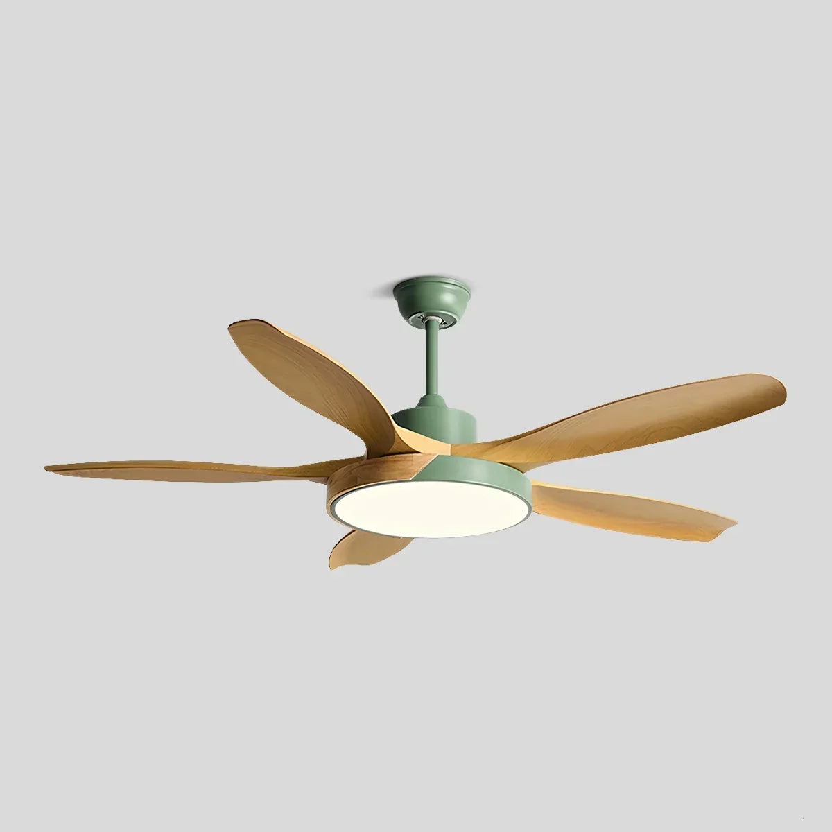 Nordic Living Room Ceiling Fan with Light | Desfino