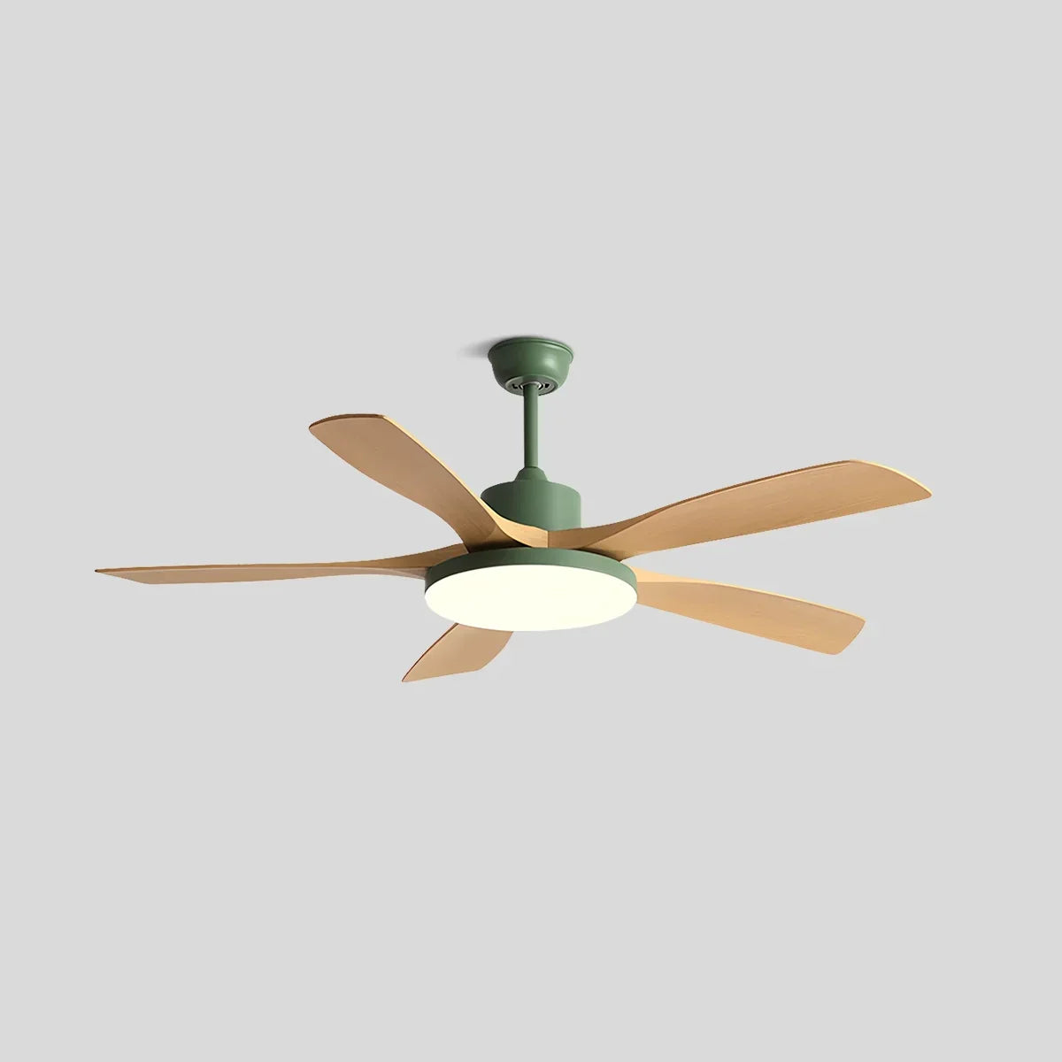 Living Room 6-Leaf Ceiling Fan Light | Desfino