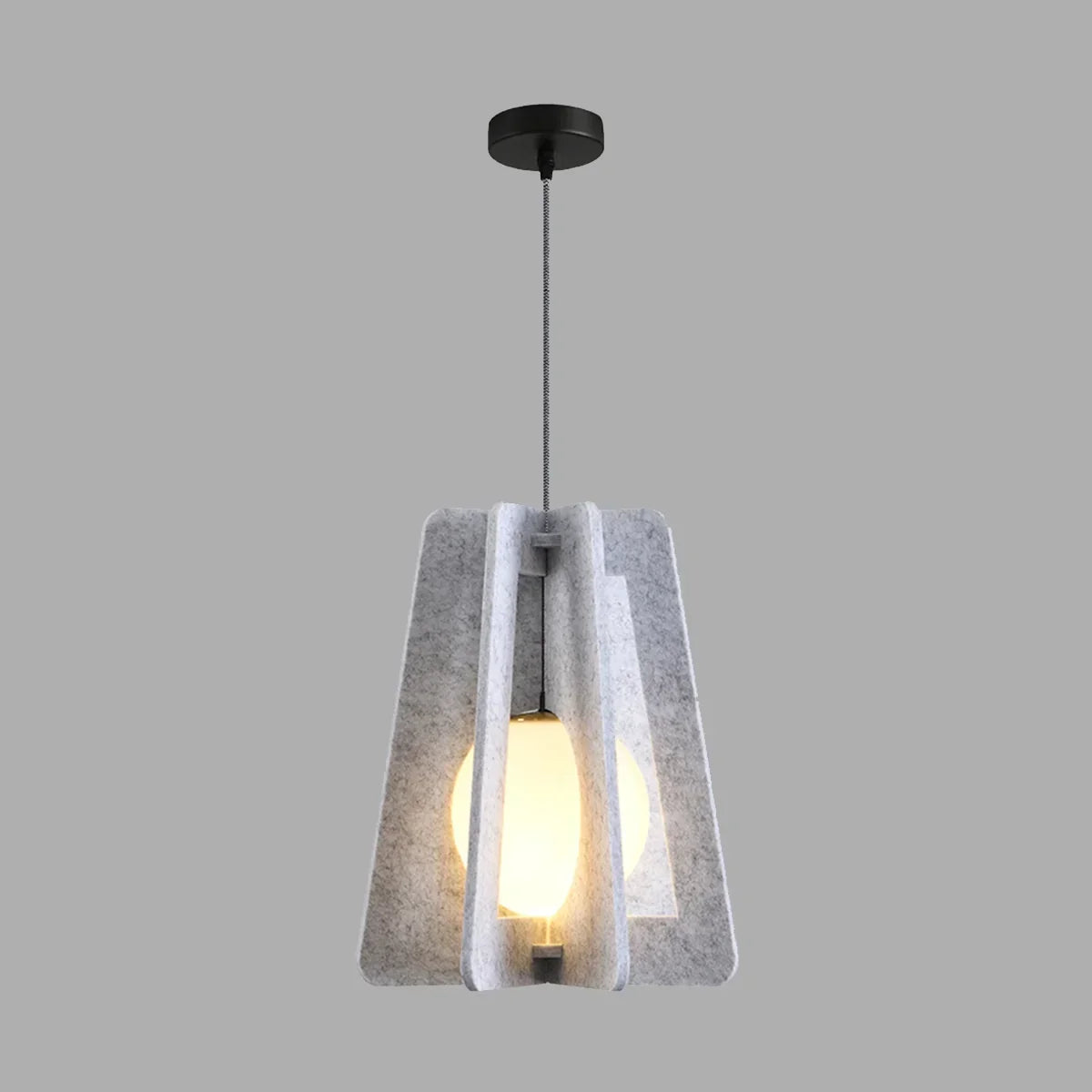 Square Pavilion Acoustic Pendant Light | Desfino