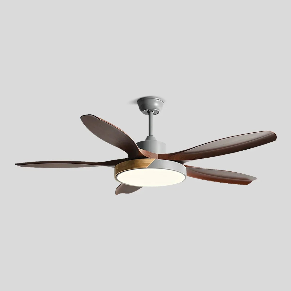 Nordic Living Room Ceiling Fan with Light | Desfino