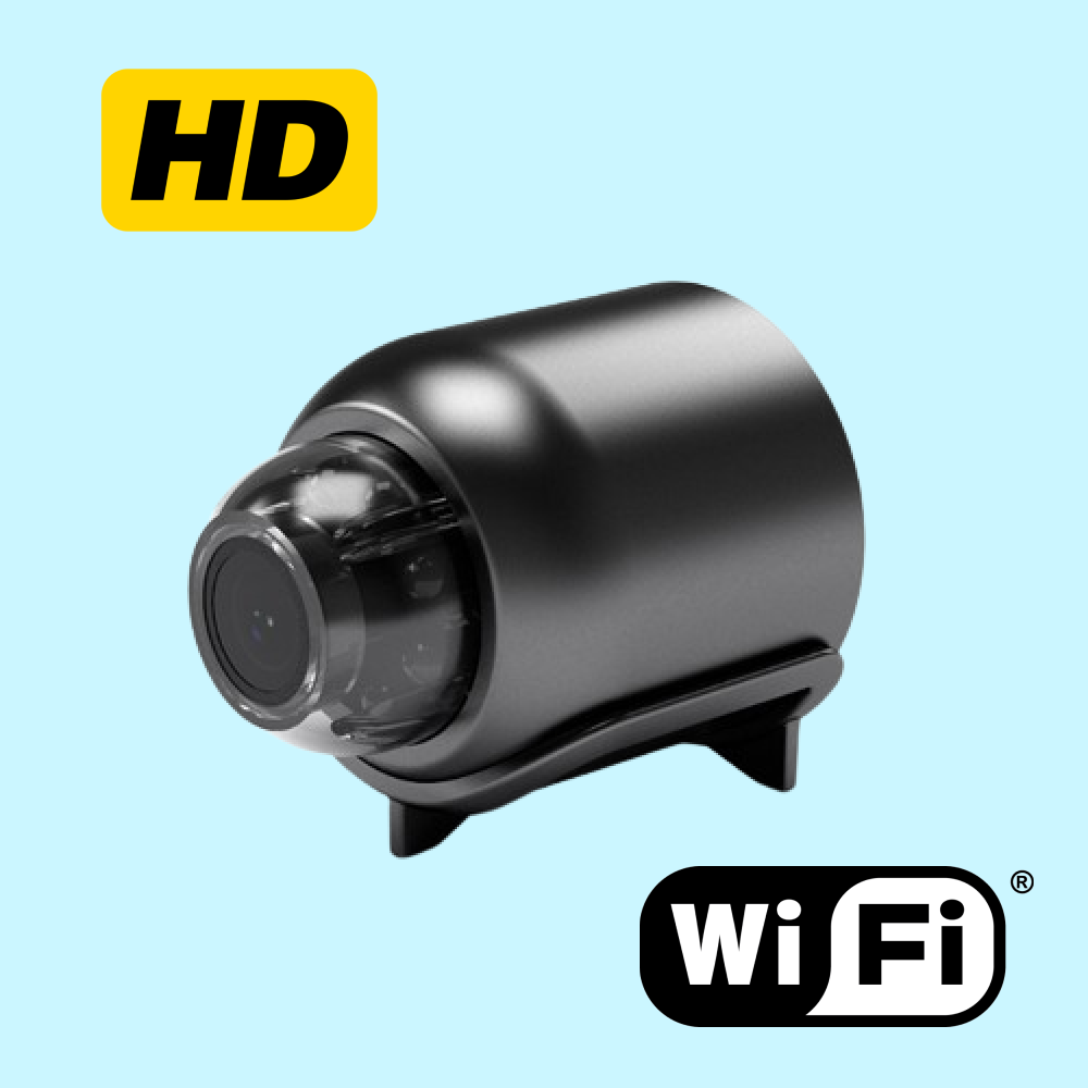 מצלמת WiFi מיני Nexa 1080P — עמידה למים, ראיית לילה 160° - Desfino