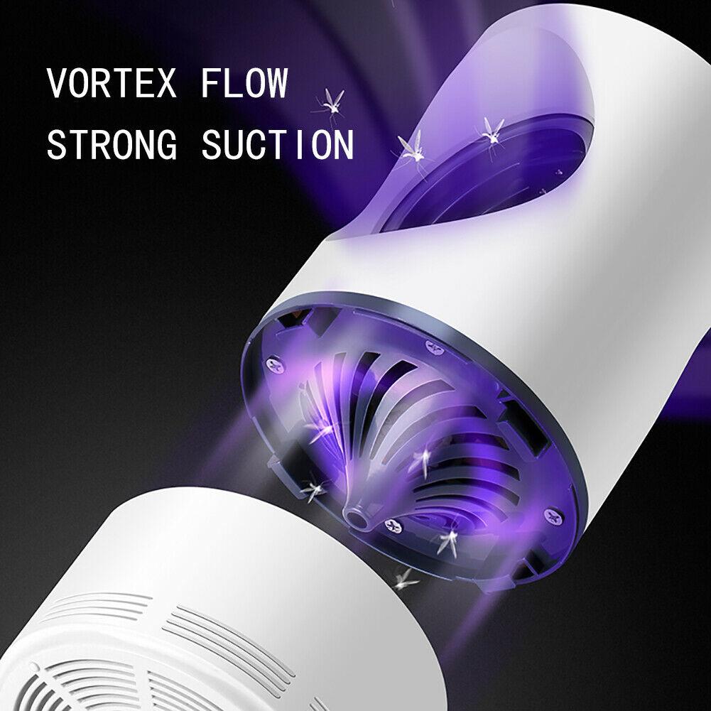 Valora USB-Mückenvernichter — UV-Licht-Fanggerät mit Ventilator, leiser Betrieb - Desfino