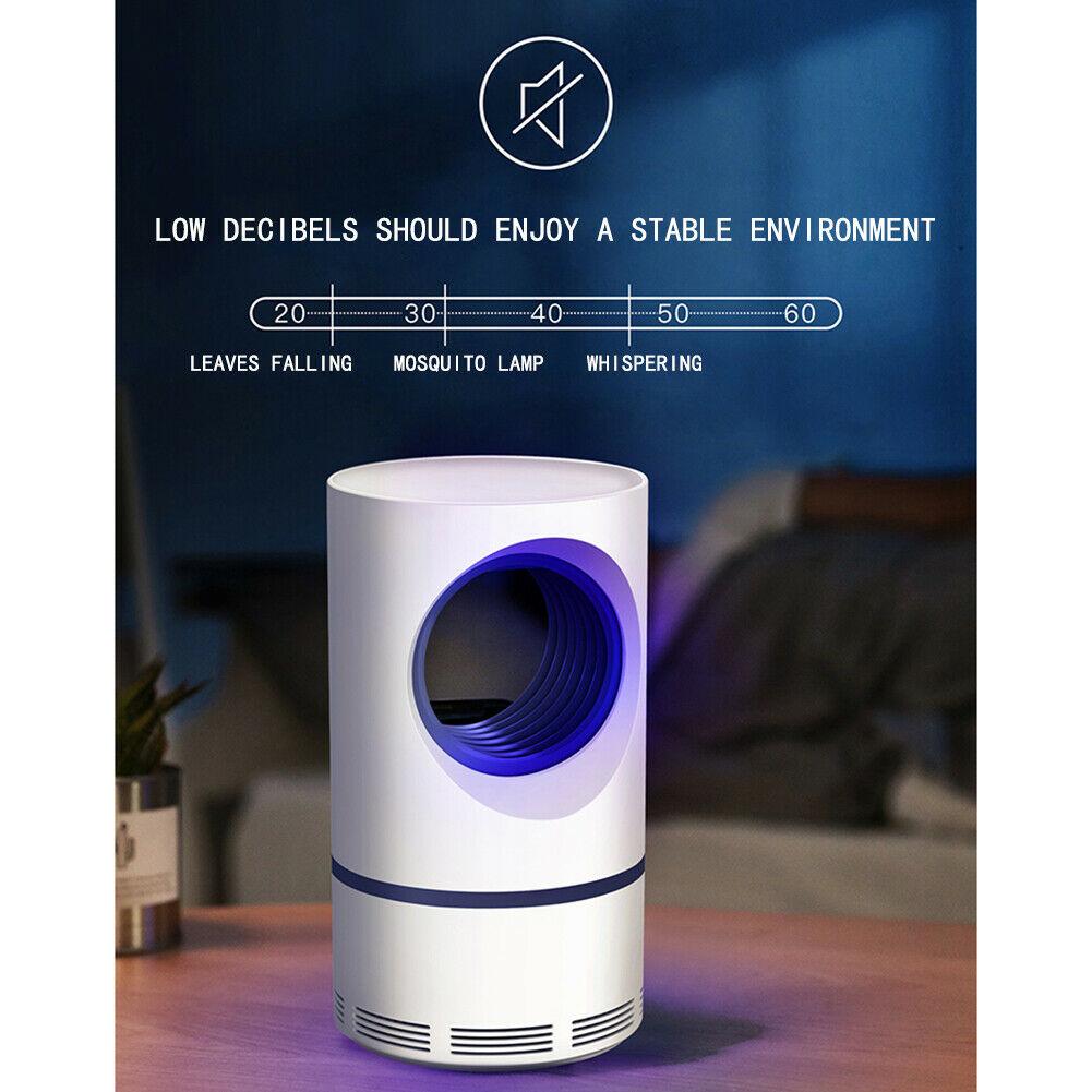 Valora USB-Mückenvernichter — UV-Licht-Fanggerät mit Ventilator, leiser Betrieb - Desfino