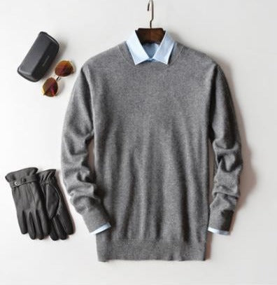 Maglione in cashmere Elarin — Vestibilità classica, consistenza morbida, struttura definita - Desfino