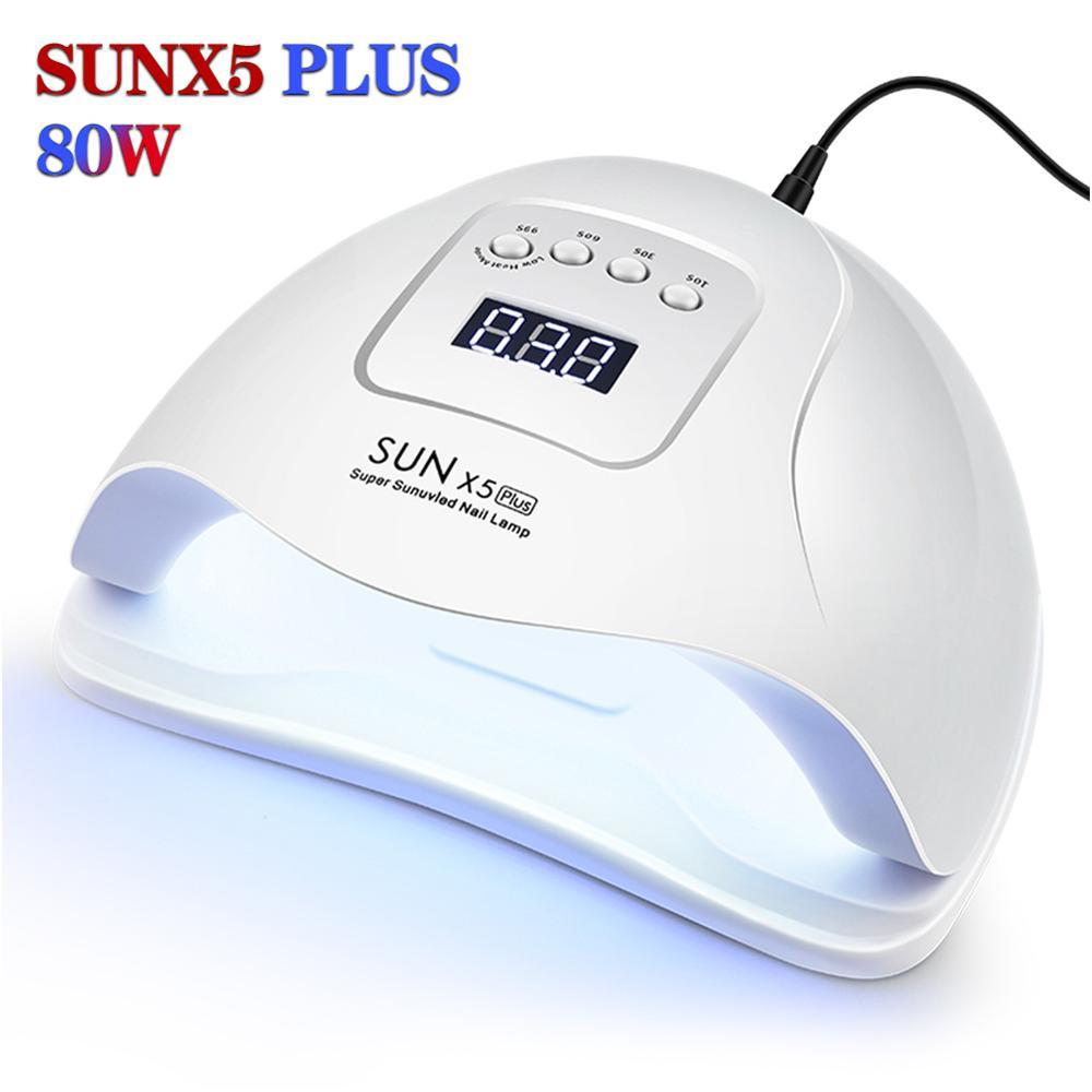 LumaPro 72-W-UV-LED-Nagellampe — LCD-Timer, Infrarotsensor, 99-s-Modus - Desfino