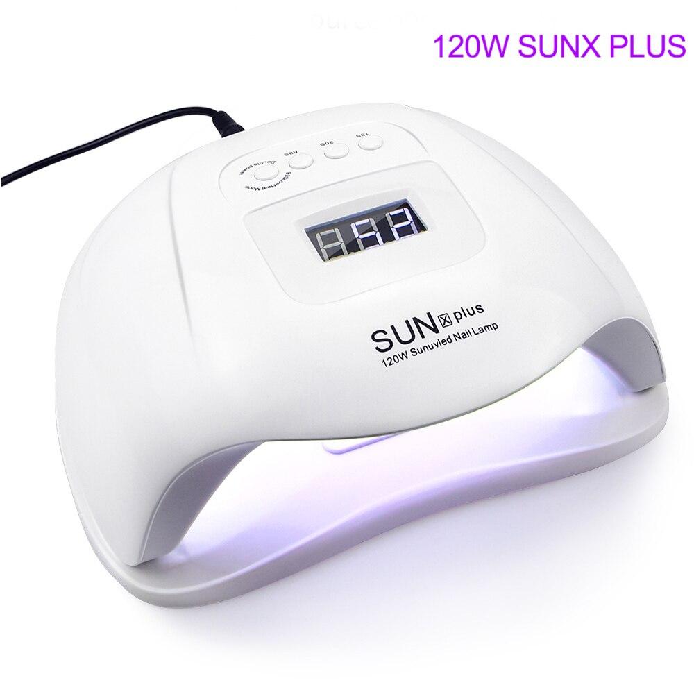LumaPro 72-W-UV-LED-Nagellampe — LCD-Timer, Infrarotsensor, 99-s-Modus - Desfino
