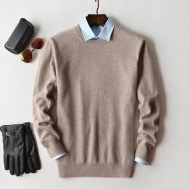 Maglione in cashmere Elarin — Vestibilità classica, consistenza morbida, struttura definita - Desfino