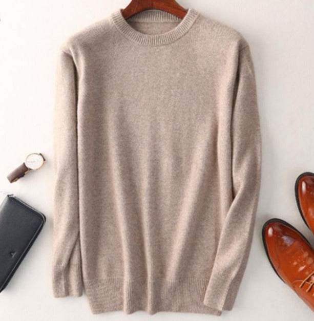 Maglione in cashmere Elarin — Vestibilità classica, consistenza morbida, struttura definita - Desfino