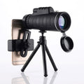AstraView Pro 10x vanntett monokulærkikkert — telefonholder og stativ | Desfino