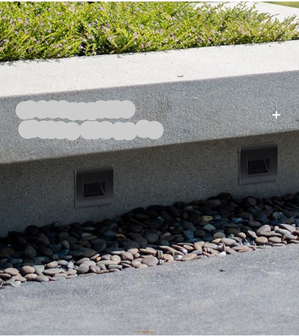 AstraLite LED schodišťové světlo — PIR pohybový senzor, čtyři barevné režimy