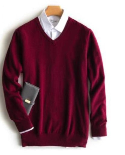 Maglione in cashmere Elarin — Vestibilità classica, consistenza morbida, struttura definita - Desfino