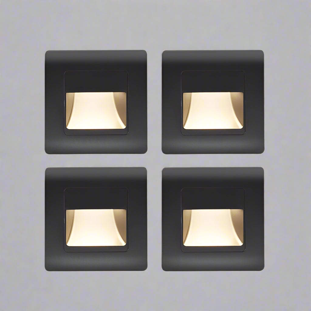 LumaNex PIR-LED-trappelys — innfelt, 4 fargealternativer - Desfino
