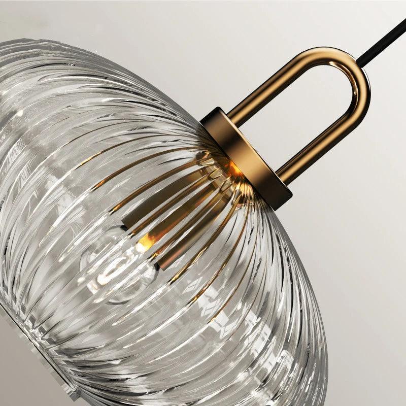 Liora skulpturala pendellampskollektion — varm LED-glöd - Desfino