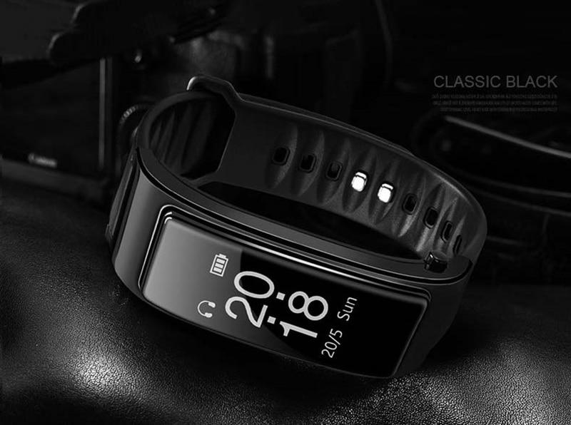 KairoLink smartklocka — Bluetooth-headset, pulsmätning och blodtrycksövervakning - Desfino