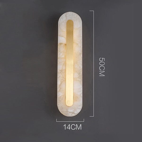 Quorra Marble Round Wall Light — Timeless Modern Design - Desfino