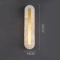Aurelia Round Marble Wall Light — Timeless Elegant Glow - Desfino