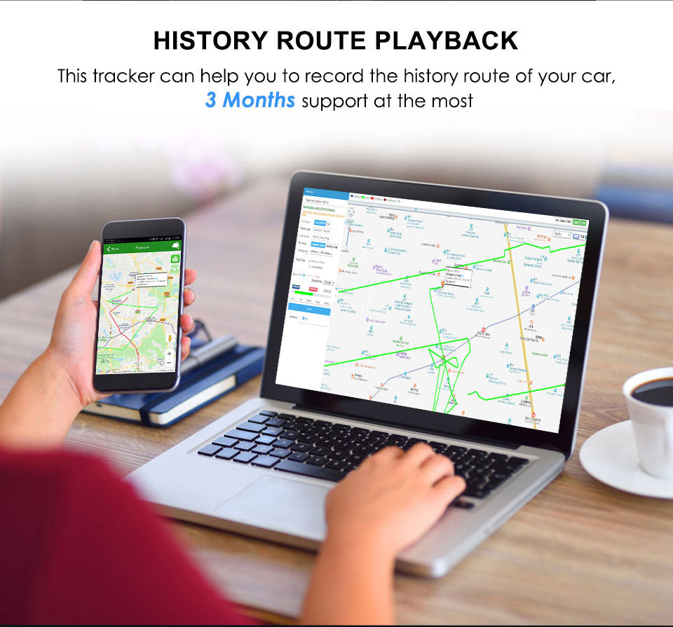 Localizador GPS/LBS para automóveis Navisafe — Histórico de percursos e alertas | Desfino