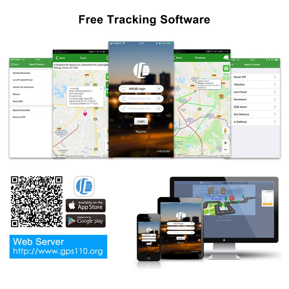 Localizador GPS/LBS para automóveis Navisafe — Histórico de percursos e alertas | Desfino