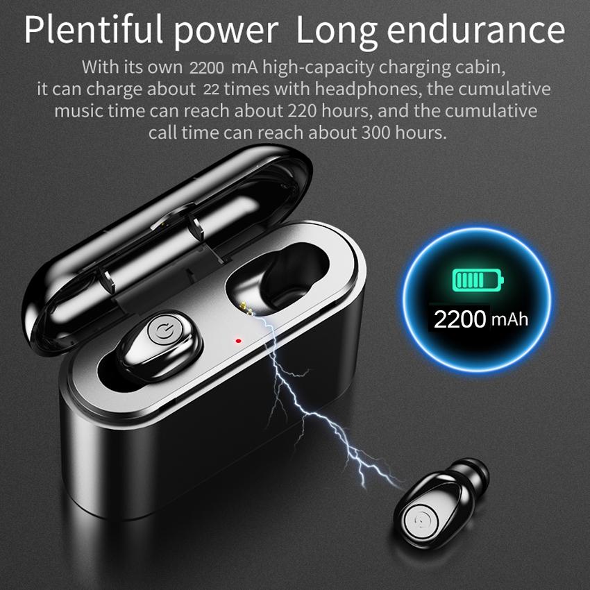 Auricolari Bluetooth impermeabili mini Aurix — Resistenti al sudore - Desfino