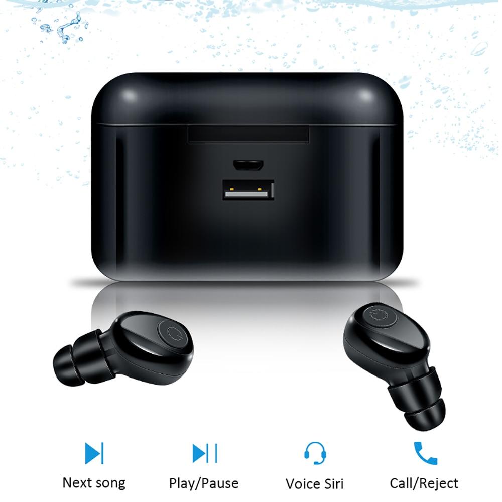 Auricolari Bluetooth impermeabili mini Aurix — Resistenti al sudore - Desfino