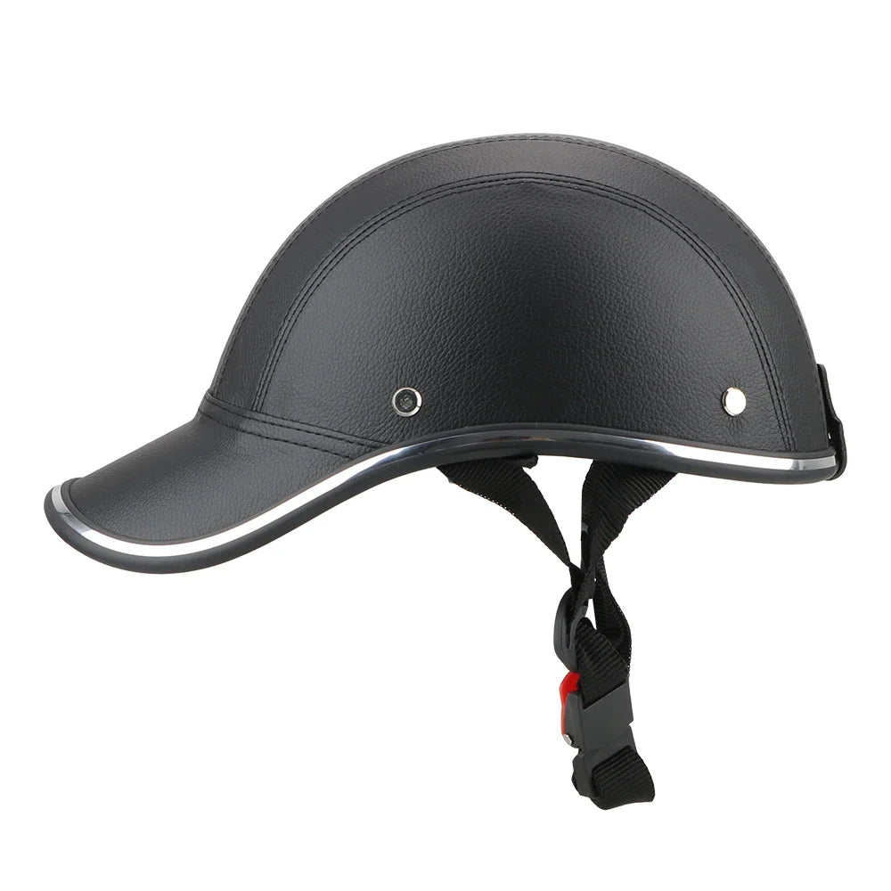 Vintage halvskallet hjelm i baseballcap-stil - lett, 353g | Desfino