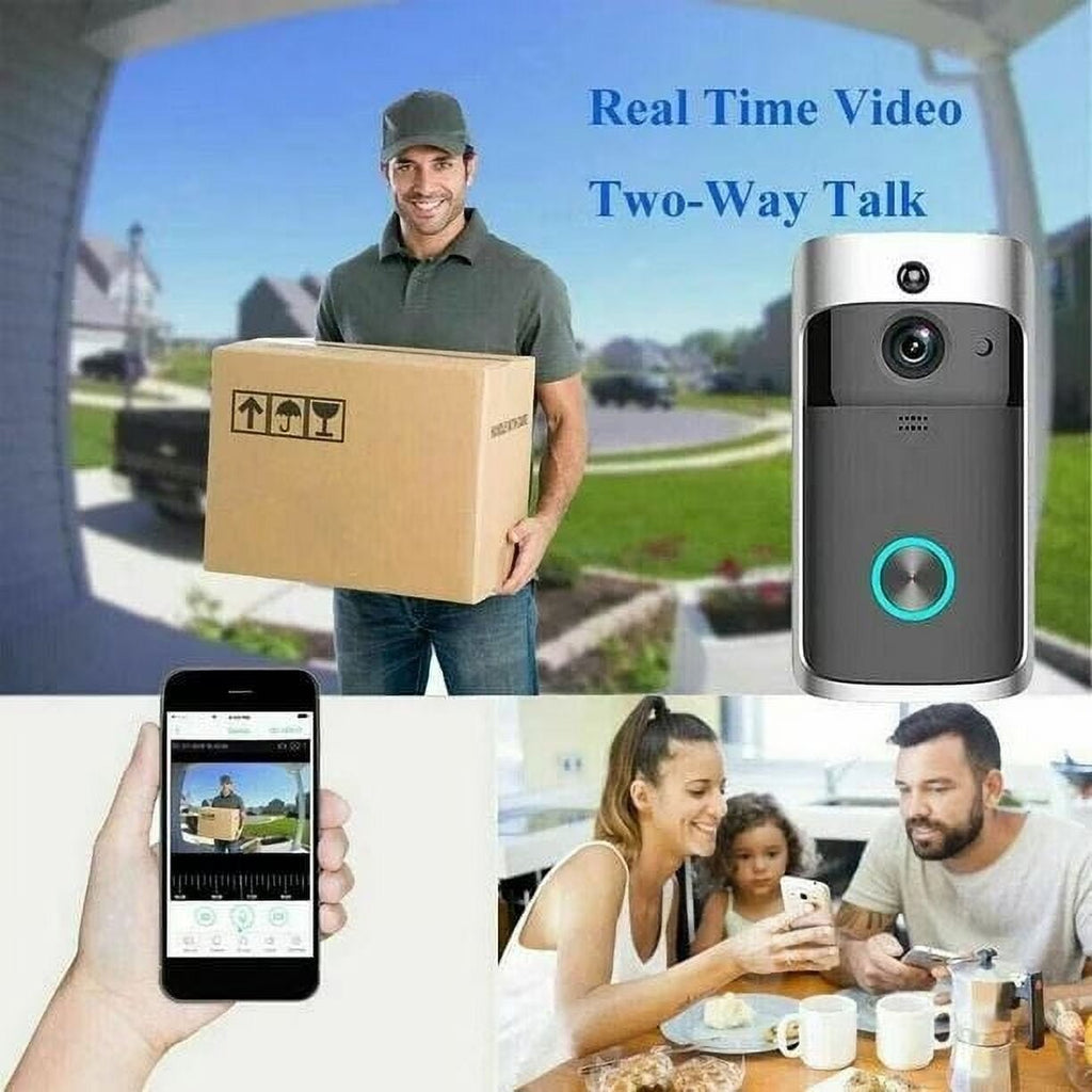 HavenCam HD WiFi Video Doorbell — Night Vision, Two-Way Talk | Desfino