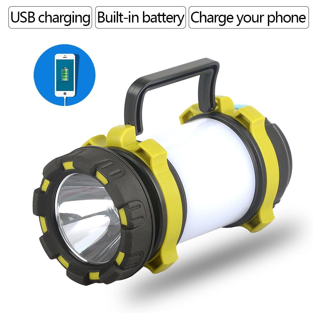 פנס קמפינג נטען LumosPro — סוללת גיבוי USB בנפח 3000mAh - Desfino