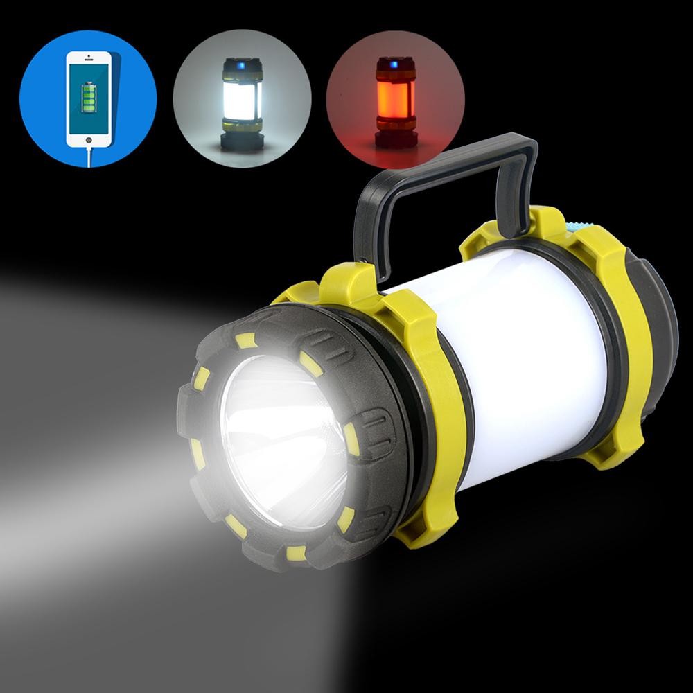 פנס קמפינג נטען LumosPro — סוללת גיבוי USB בנפח 3000mAh - Desfino