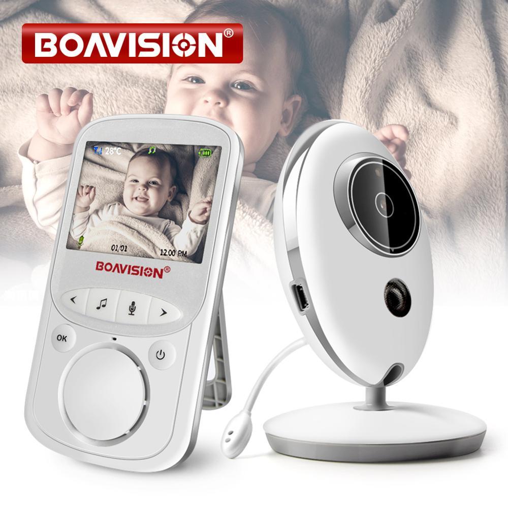 AriaNest bærbar lyd-/video-babymonitor — rækkevidde på 160Ft | Desfino