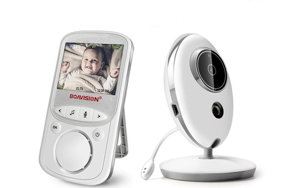 AriaNest bærbar lyd-/video-babymonitor — rækkevidde på 160Ft | Desfino