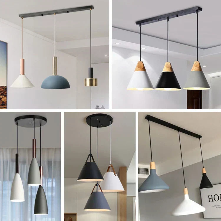 AuroraHalo Vintage Pendant Light Canopy Mounting Kit - Desfino